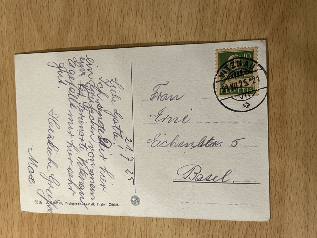 Cartoline postali: Alte Ansichtskarte Vitznau Hotel Vitznauer-Hof, 1925! – Usato da Hinwil venduto da Chuan2 1