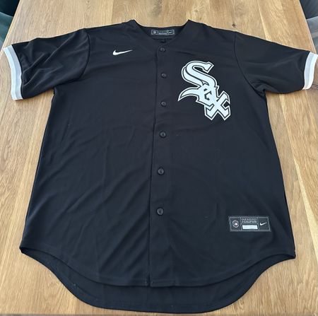 Nike MLB Chicago White Sox Baseball Jersey Schwarz – Gr. L