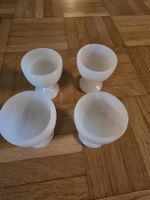 4 x Eierbecher Onyx grünlich