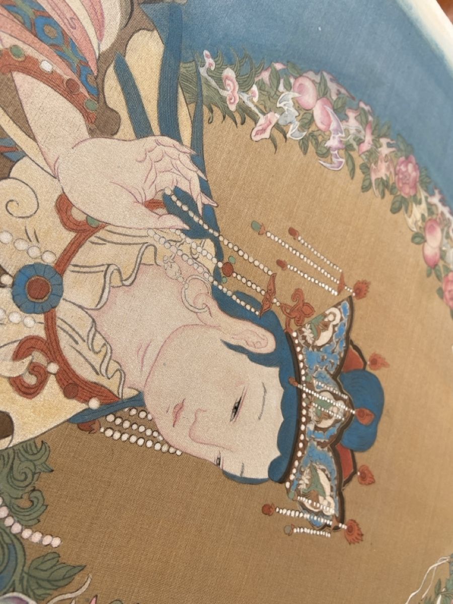 Dipinti: Mon tableau, « Manjushri Bodhisattva » – Nuovo e nell'imballaggio originale da Kriens venduto da Gallery-Vimala 5