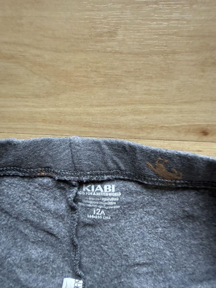 Calze & Collant: Kiabi Grey Patterned Leggings Size 10-11  – Usato da Zürich venduto da andreamt 1