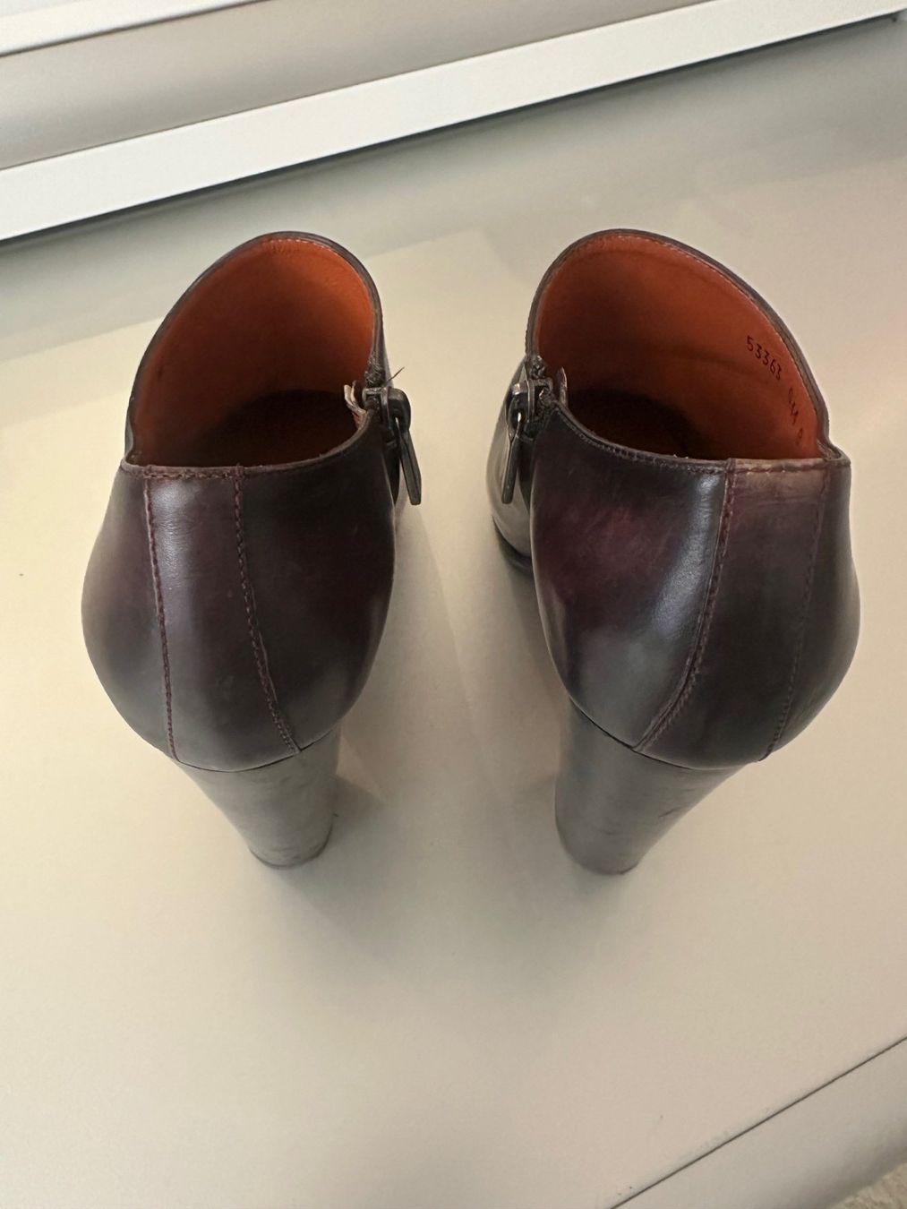 Santoni Scarpe da donna: Original Santoni Stiefeletten, lila, Gr. 38 – Nuovo (secondo la descrizione) da Watt venduto da MilaKimba 2