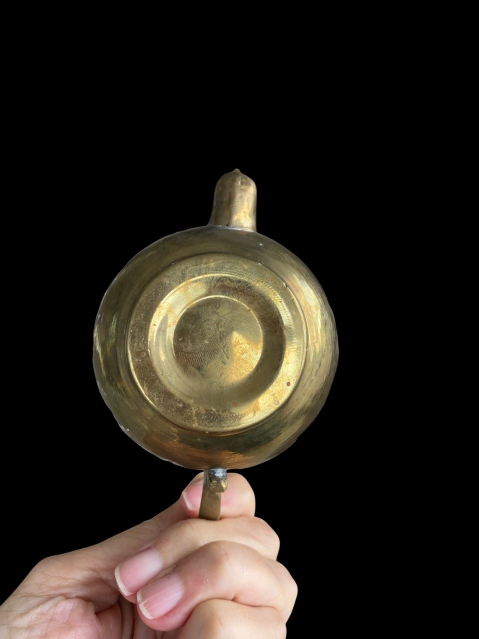 Teekannen: Handgemachte Teekanne & Teller aus Bronze & Messing Marokko – Neu (gemäss Beschreibung) aus niederbipp von Esbenz 4