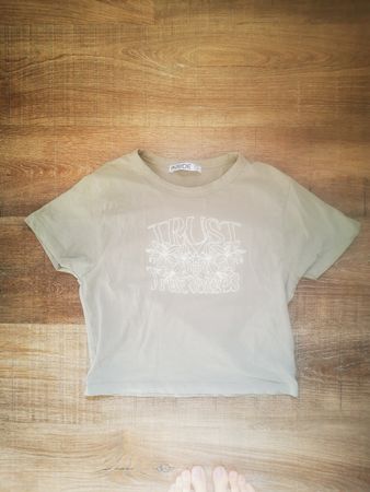 Inside T-Shirt, Khaki, Grösse S/M Top Zustand für Sommer!