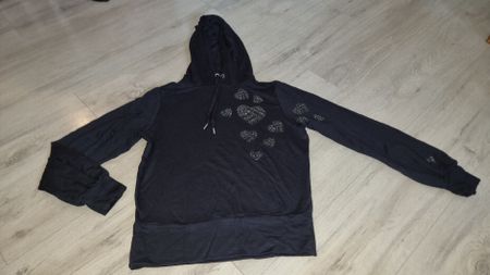 Next Kapuzenpullover, Gr. 38, Schwarz, Herzen, Top Zustand!