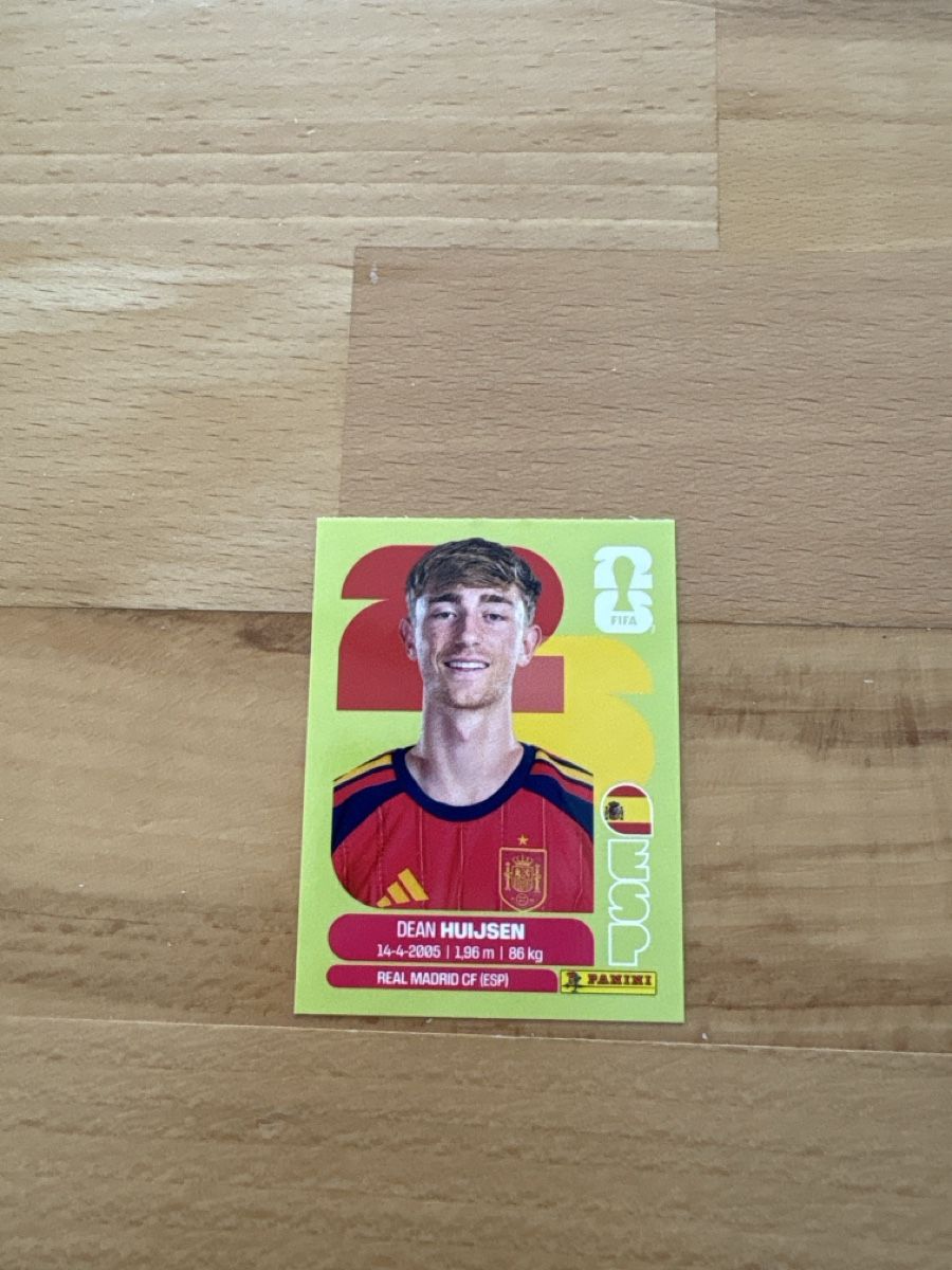 Panini Carte collezionabili: Panini Sticker Dean Huijsen ESP 5 neu – Nuovo (secondo la descrizione) da Niederrohrdorf venduto da 92Fischli