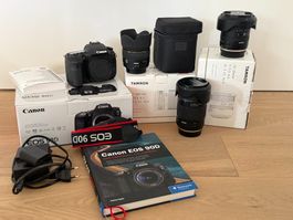 Canon EOS 90D; Tamron 18-400 u. 10-24; Sigma 30mm;