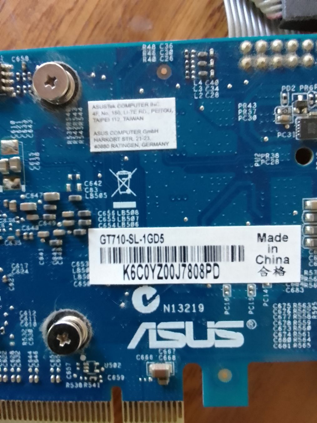 Asus Schede grafiche: Asus Grafikkarte – Usato da Ebmatingen venduto da swiss.canadian 1