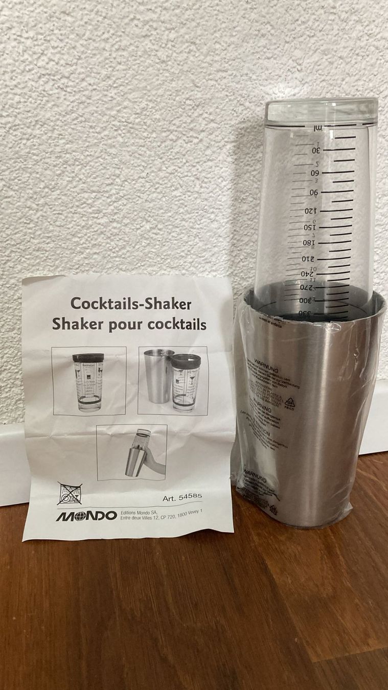 Elettrodomestici da cucina: Cocktail Shaker Set - Neuwertig – Nuovo e nell'imballaggio originale da Dällikon venduto da steoerg 1