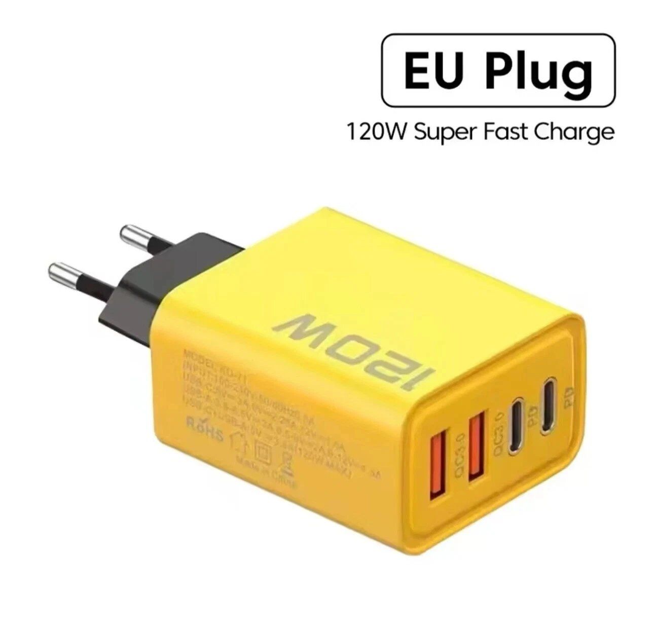 Unità & Adattatore: iphone 120W USB C Schnellladegerät  QC 3.0 & PD Fast – Nuovo (secondo la descrizione) da Kirchdorf AG venduto da Lionstein 2