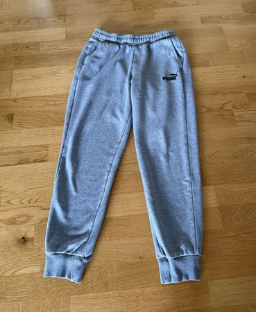 Original Puma Sporthose - Trainingshose Grau Gr. M