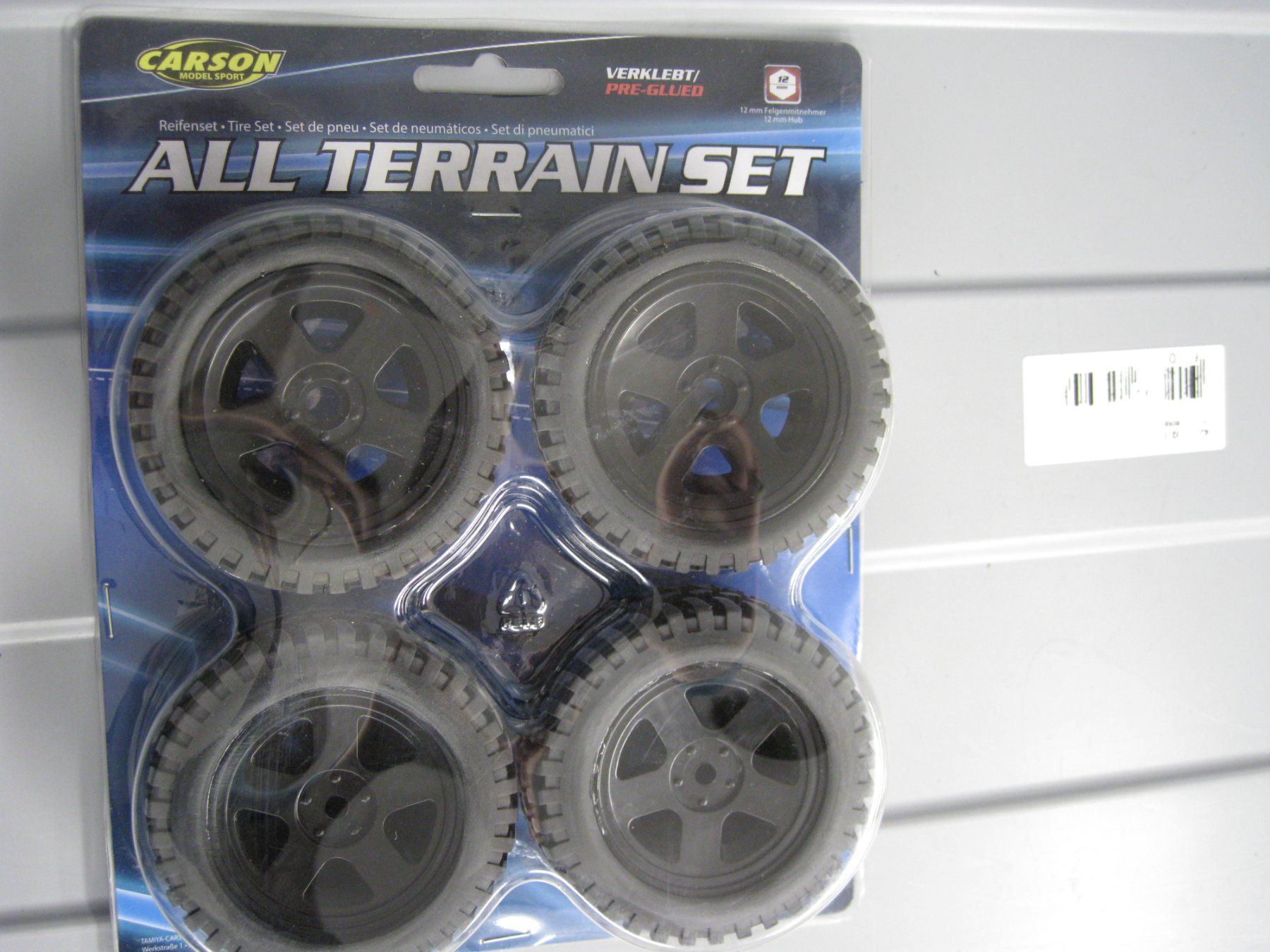 Carson Modellismo RC: Carson Komplettradsatz All Terrain neu – Nuovo e nell'imballaggio originale da Eschlikon TG venduto da davidt8883 2