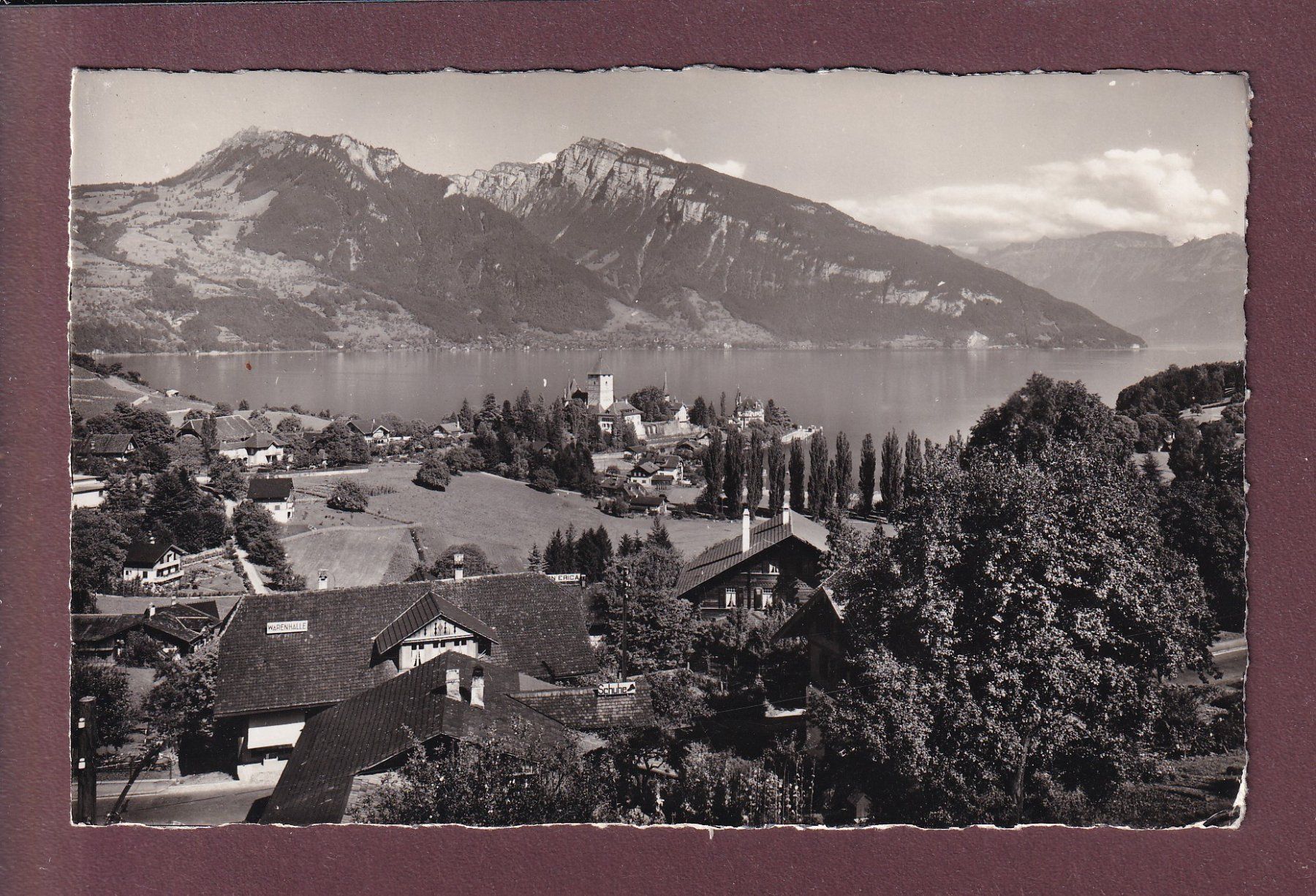 Ansichtskarten: SPIEZ - Thunersee – Gebraucht aus Pully von nicecards