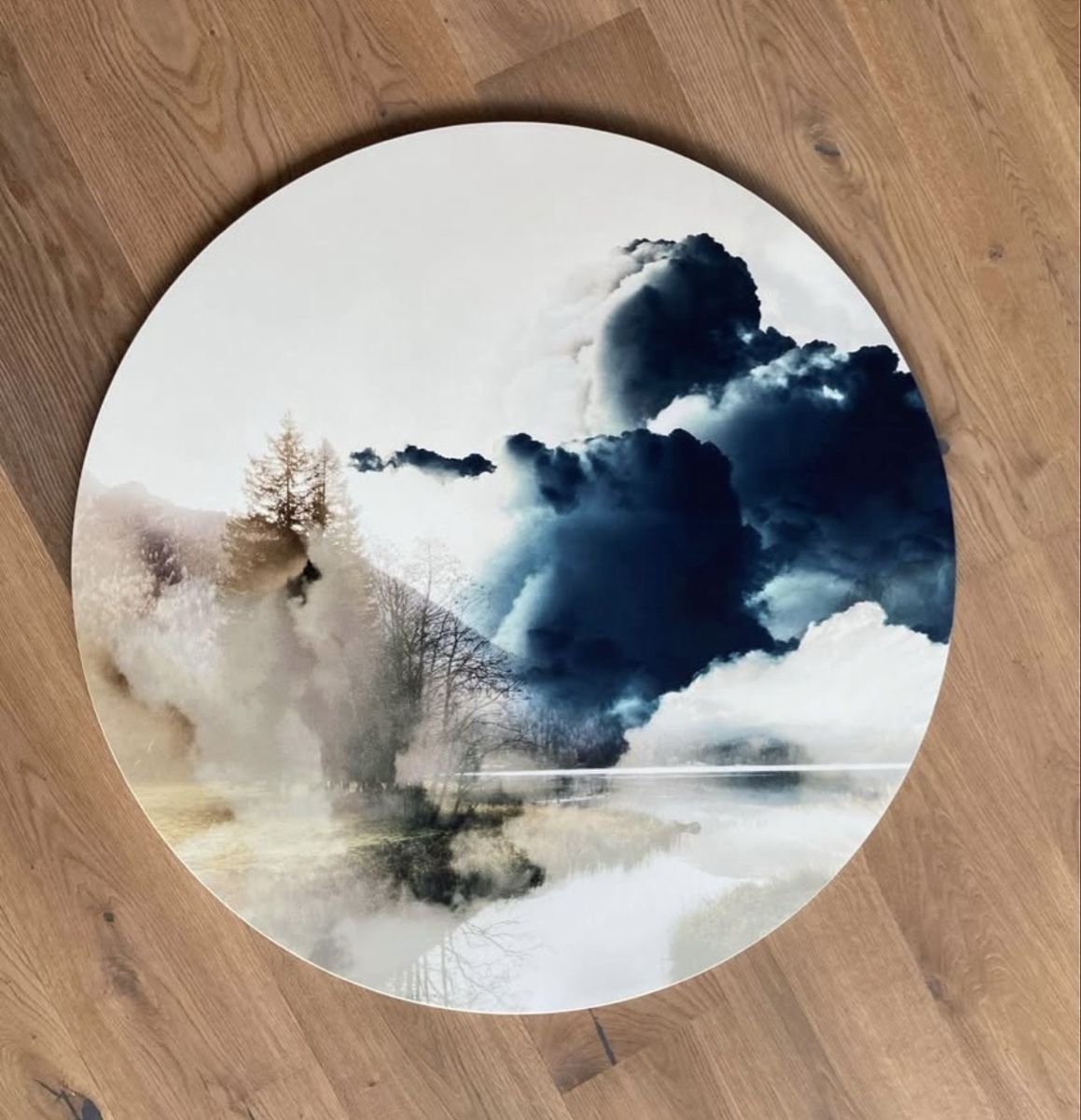 Foto & Immagini: Bild Landschaft Ø 90cm – Nuovo (secondo la descrizione) da St. Antoni venduto da Lulu-7