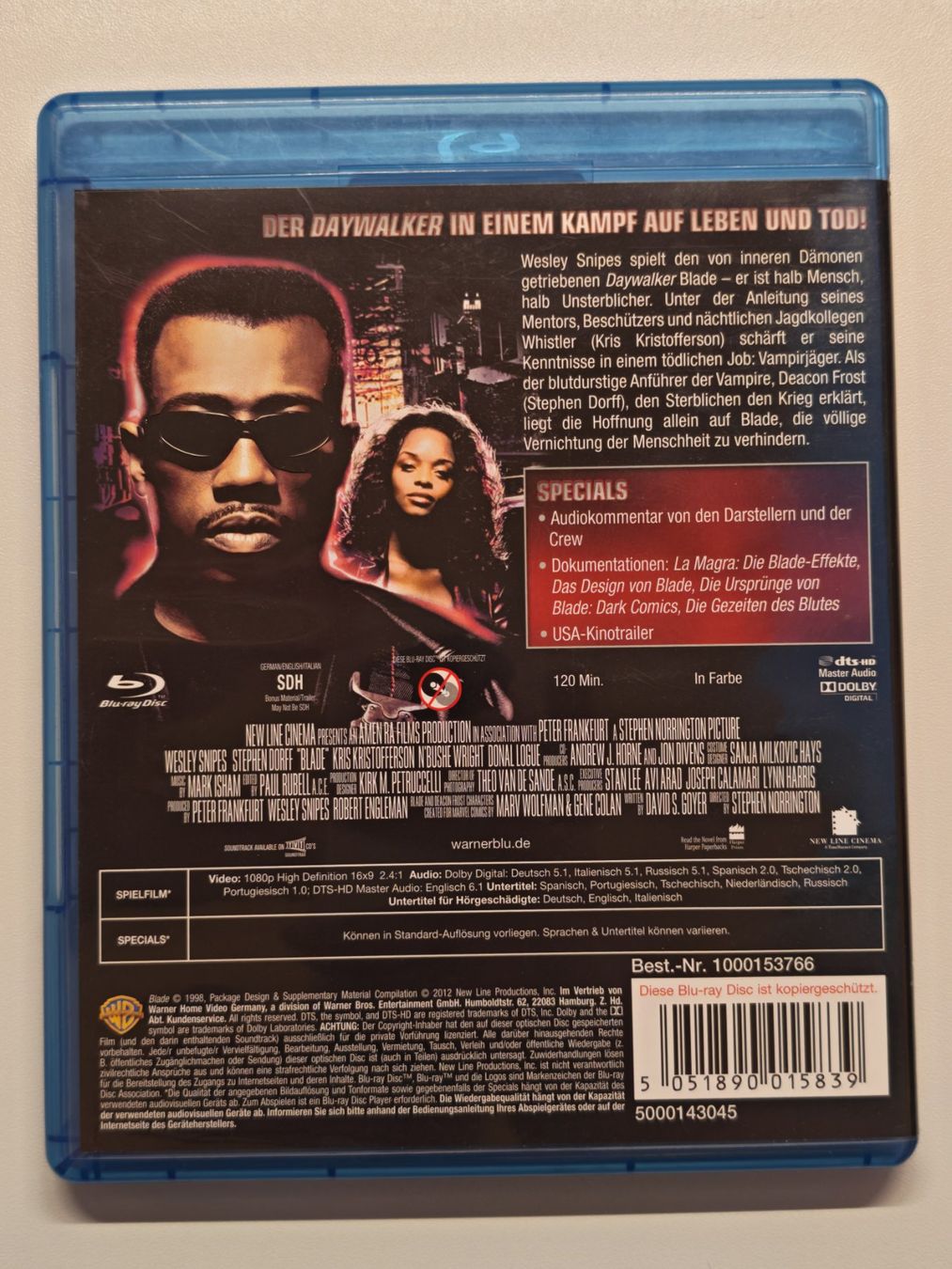 Alle DVDs: Blade – Gebraucht aus Liestal von Kratzilla 2