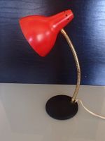 Vintage kleine rote Flexilampe 50th