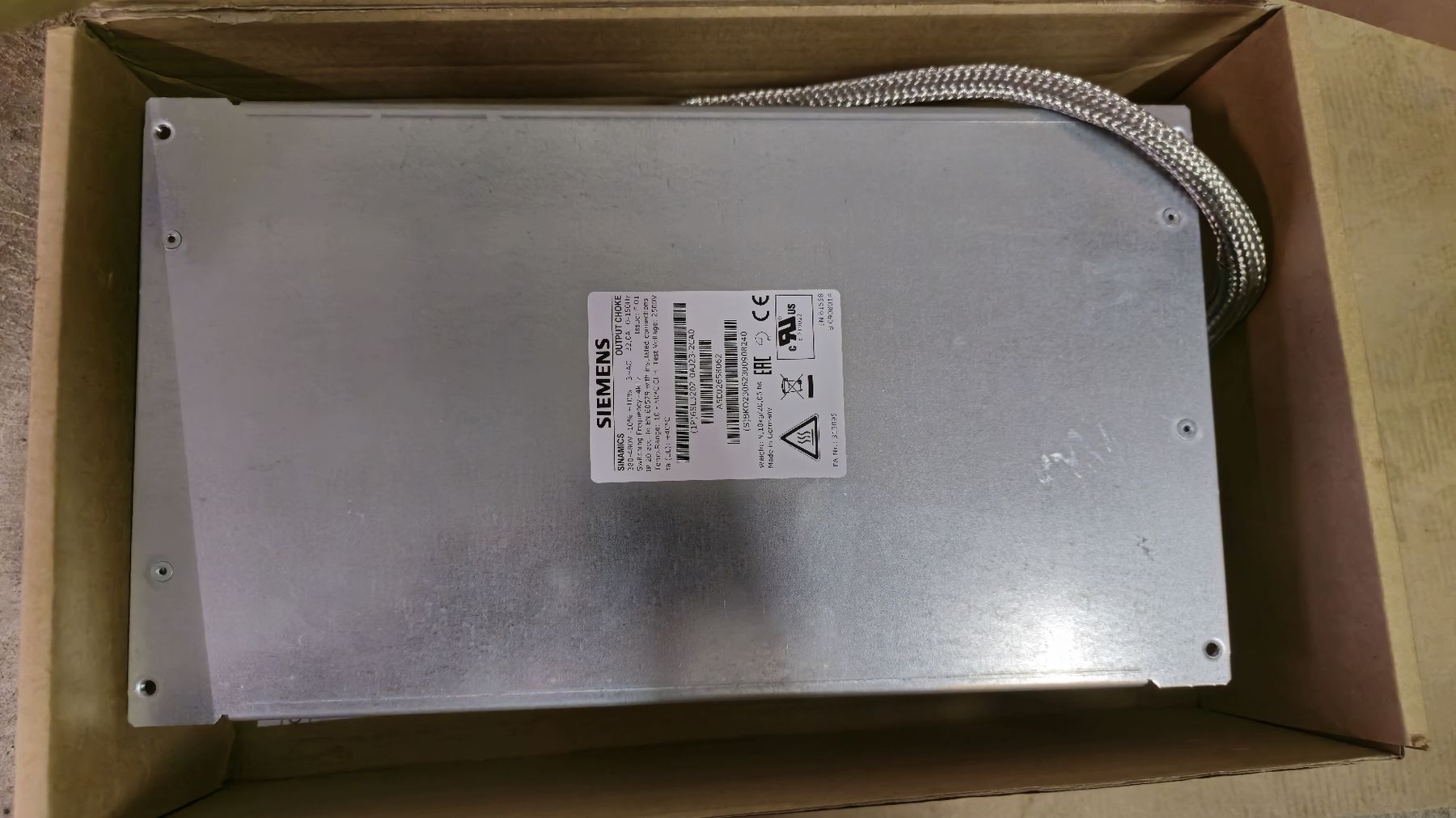 Siemens Componenti elettronici: Siemens Sinamics Output Choke 6SL3202 – Nuovo (secondo la descrizione) da Bronschhofen venduto da Er-winV 2