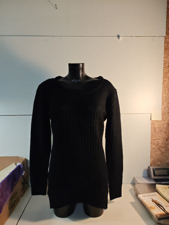 Strickpullover in Schwarz in Gr. M Neu. (nov539)