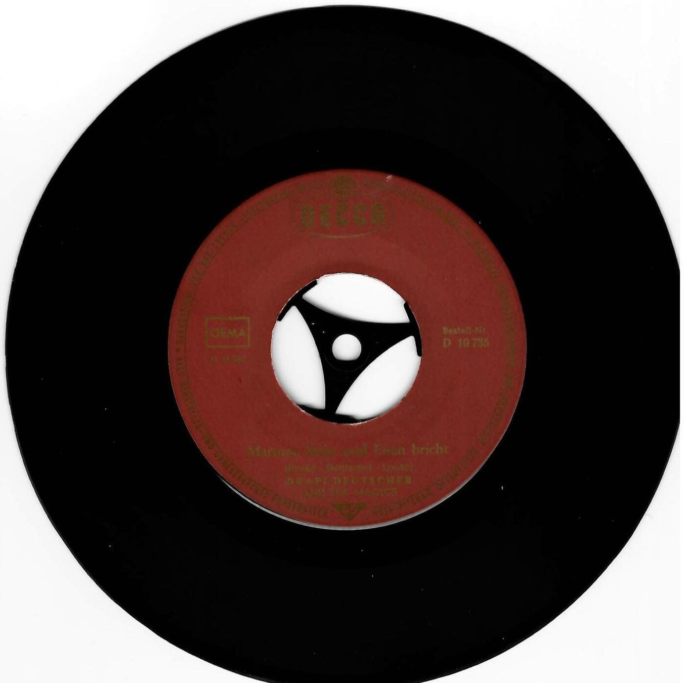 Schallplatten: Drafi Deutscher - Marmor, Stein und Eisen bricht – Gebraucht aus Goldach von Pw1427