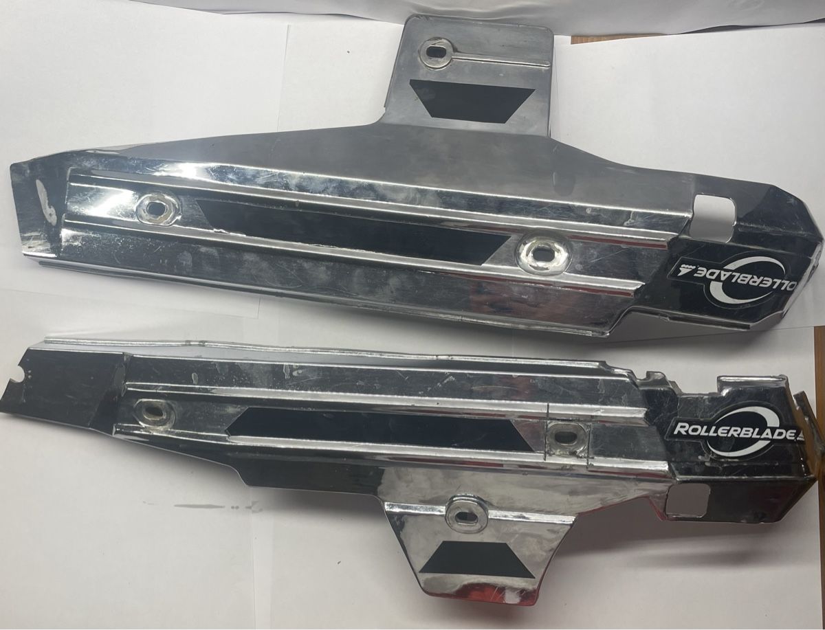 Puch Parti ricambio per ciclomotori: Seitenverkleidungen Silber / Puch Maxi S – Usato da Schupfart venduto da famueller