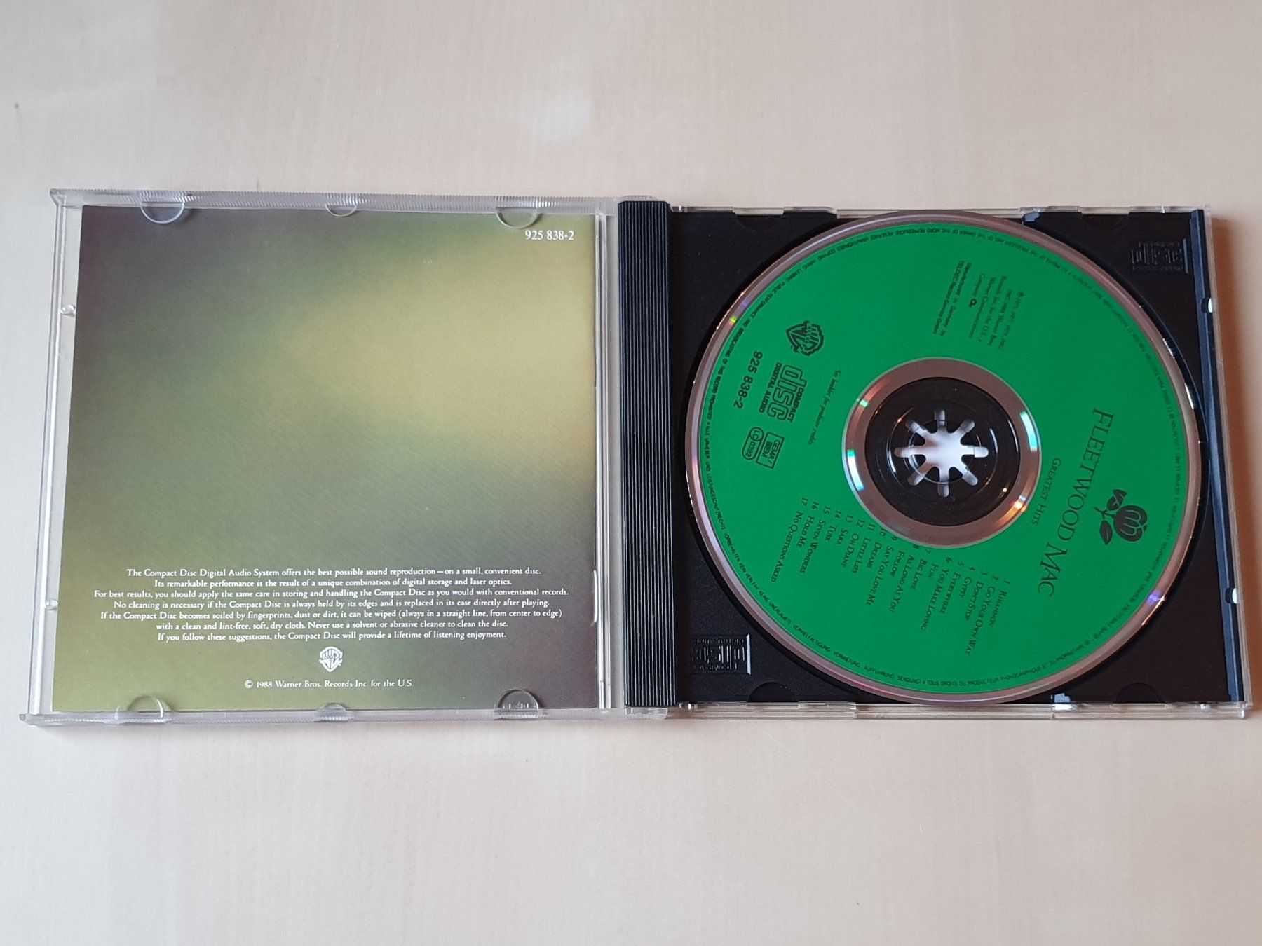 CD: Fleetwood Mac Greatest hits – Usato da Stansstad venduto da collectorsshop 2