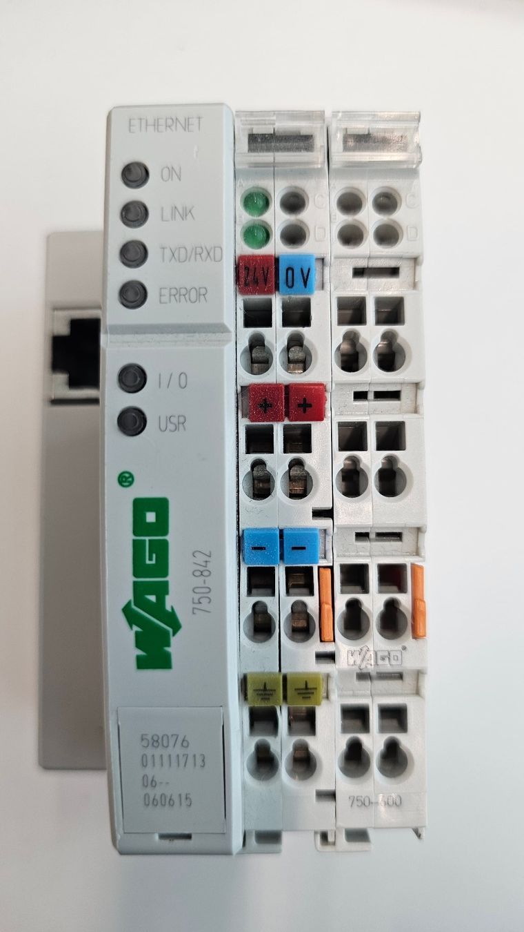 Wago Componenti elettronici: WAGO 750-842 Ethernet Controller – Usato da Boniswil venduto da escorpio
