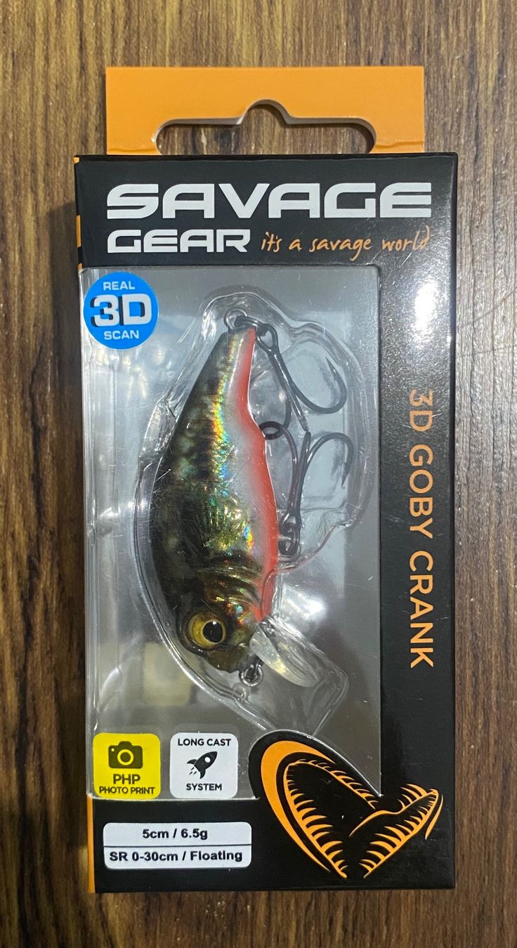 Savage Gear Esche: Savage Gear 3D Goby Crank 5cm / 8.5g – Nuovo e nell'imballaggio originale da Widnau venduto da Fishingtackle_Oggy