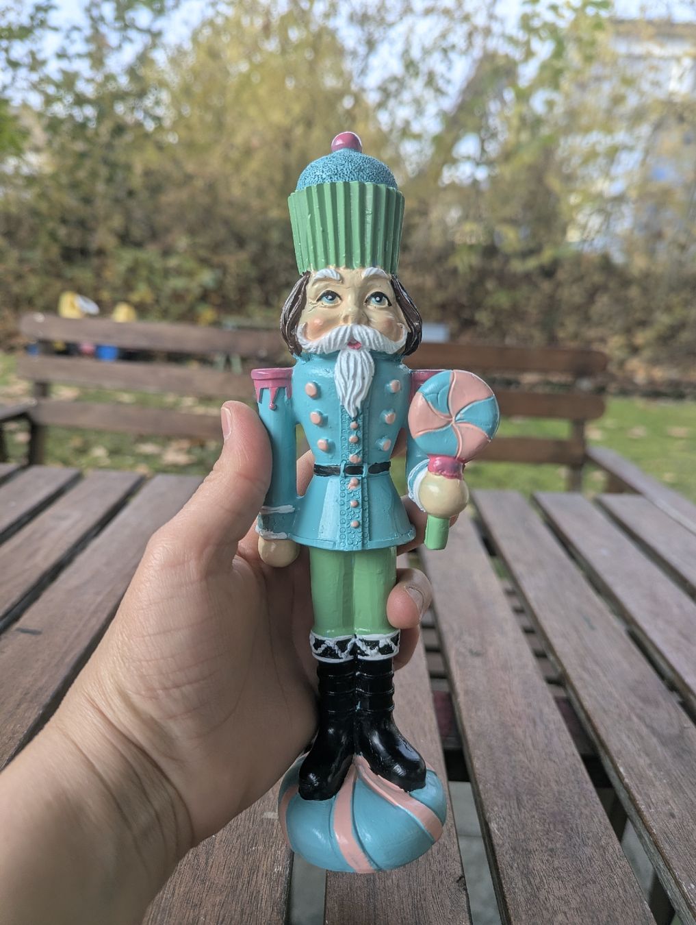 Tutte le decorazioni: Pastel Nutcracker Figurine, Christmas Decoration – Usato da Erlinsbach SO venduto da Meytalien 5