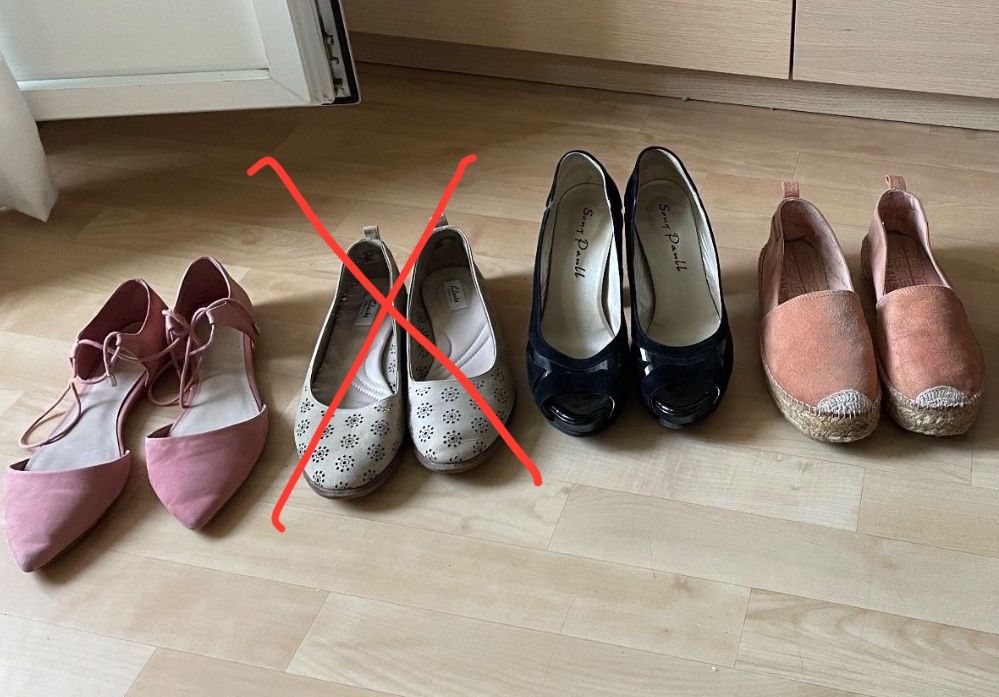 Damenschuhe: Sommer Schuhe Grösse 39 - 15fr pro Stück – Gebraucht aus Zürich von Angela_Fashion_Lover
