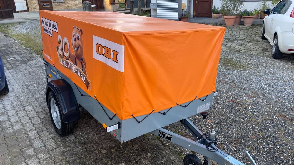 Stema Anhänger AN 75013 mit OBI Hochplane Kaufen auf Ricardo