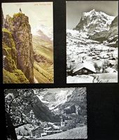 3 Ansichtskarten GRINDELWALD