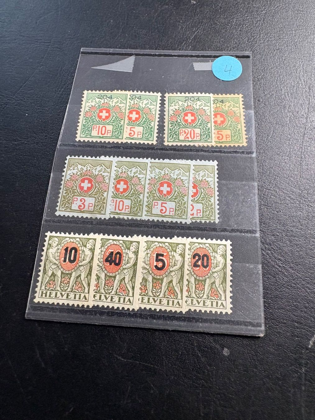 Alle Briefmarken: Portomarken – Gebraucht aus Herzogenbuchsee von Hebu6 1