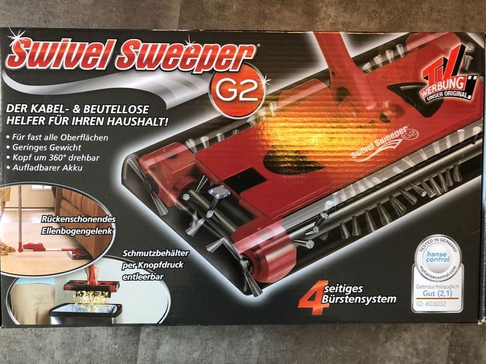 Saubermacher Swivel Sweeper, ohne Strom Kaufen auf Ricardo