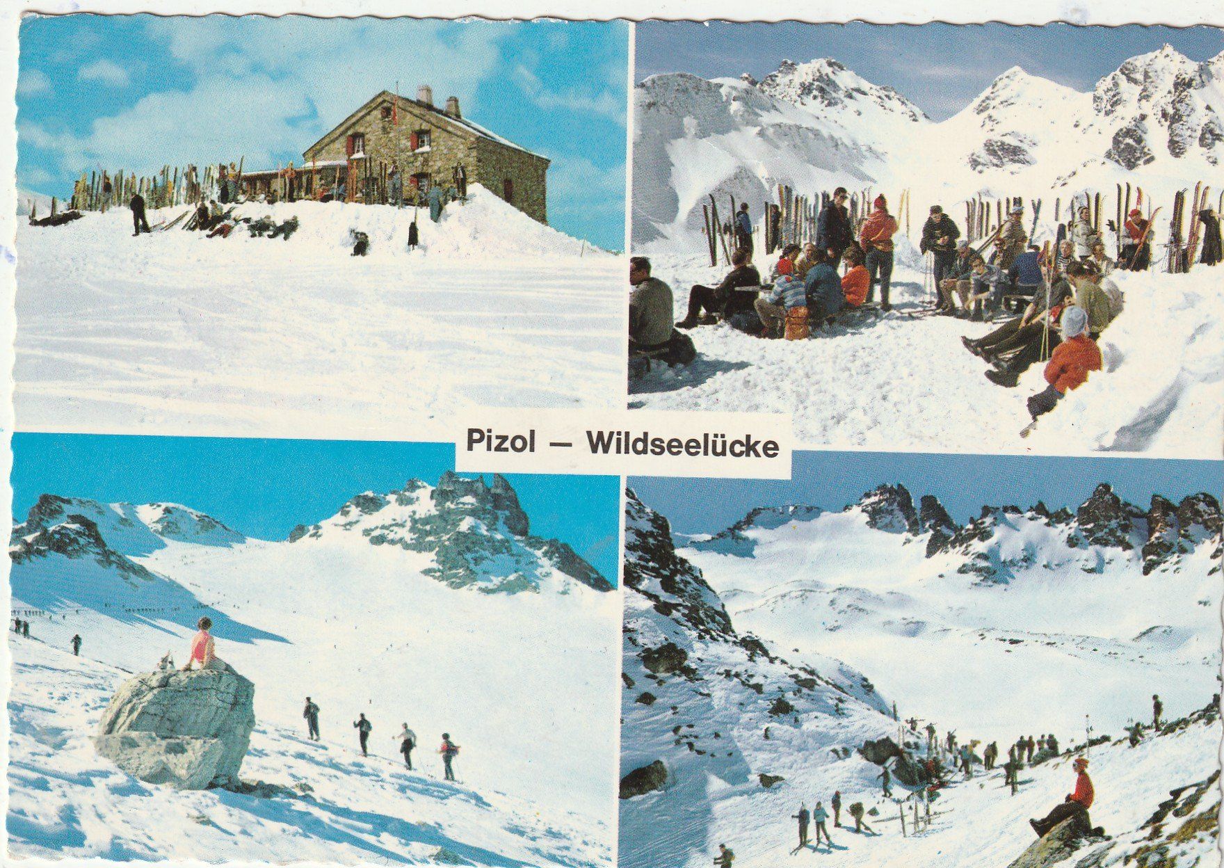 Cartoline postali: Skibetrieb AM Pizol – Usato da Lumbrein venduto da made02