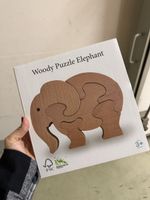 Woody Puzzle Elephant Holzpuzzlespiel ab 3 Jahren neu