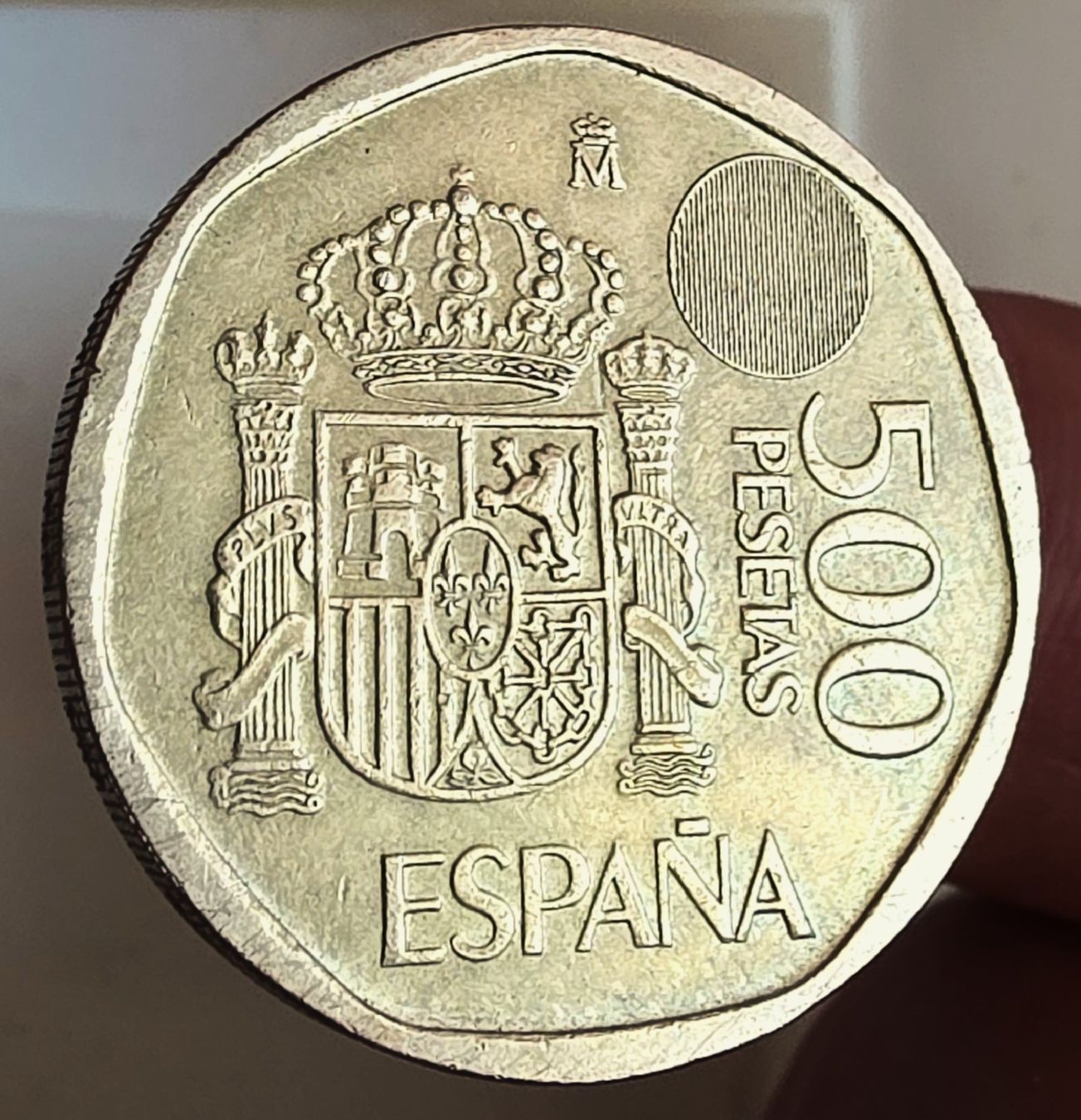 Tutti le monete: SPANIEN 500 PESETAS 1996 – Usato da Winterthur venduto da Creso70 1