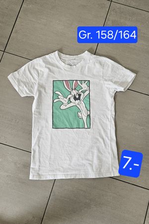 Cooles Bugs Bunny T-Shirt, Grösse Gr. 158/164 Jahre