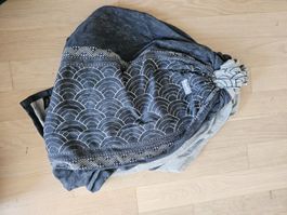 Tragetuch gewebt Ring Sling Hoppediz