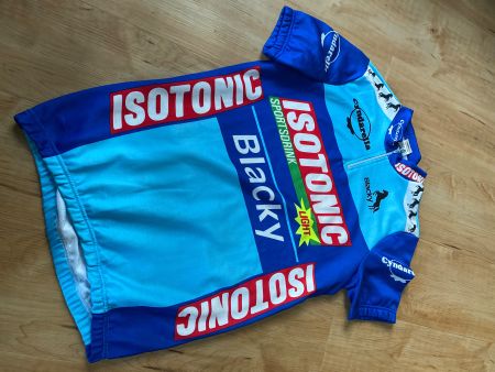 Seltenes blacky isotonic velotrikot