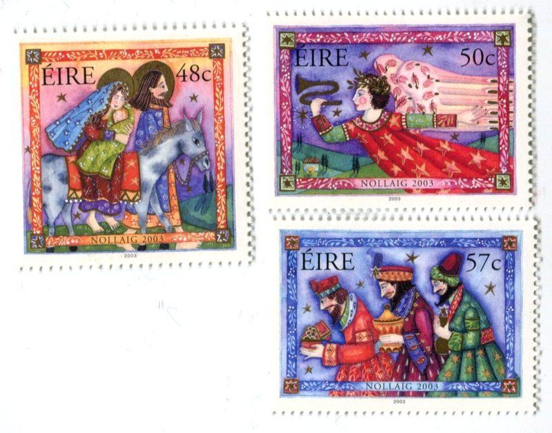 Tutti i francobolli: Briefmarken "Weihnachten". Irland. – Nuovo e nell'imballaggio originale da Basel venduto da Butsch5