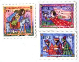 Briefmarken "Weihnachten". Irland.