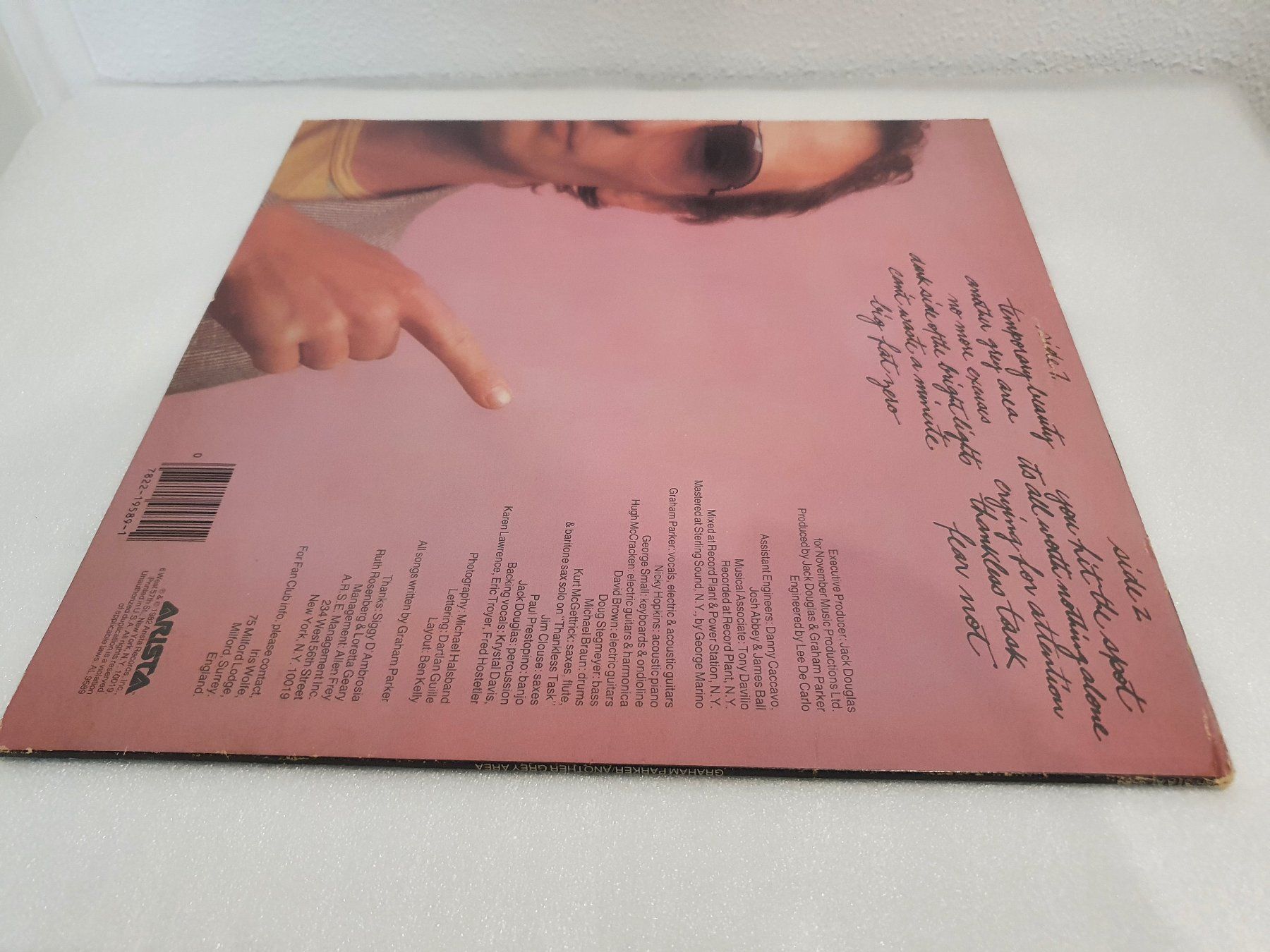 Dischi in vinile: Graham Parker – Another Grey Area – Usato da Uster venduto da Vinyl-Leidenschaft 3