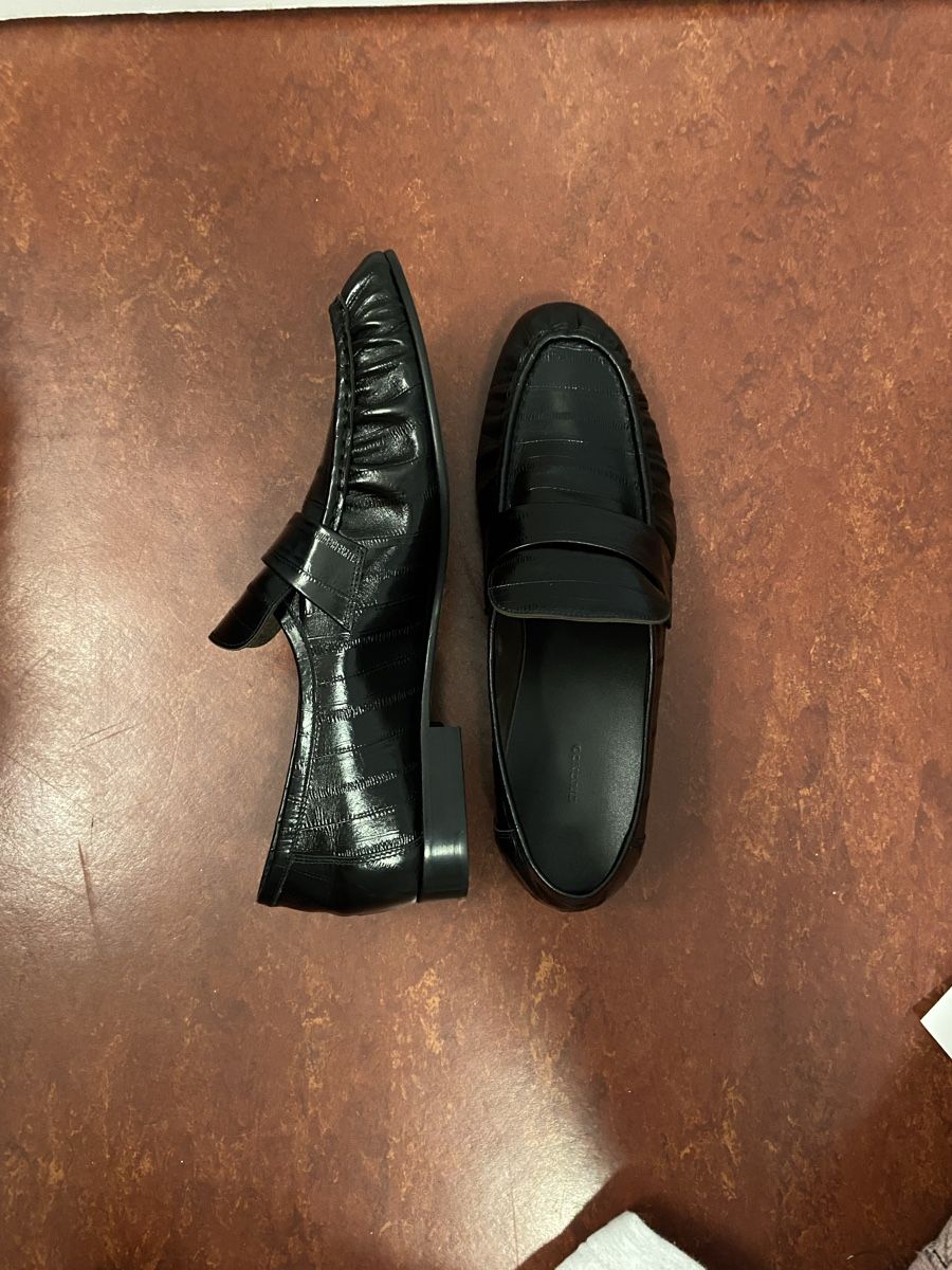 Herrenschuhe: Geflochtene Loafer Schwarz – Neu und originalverpackt aus Zürich von Royko 1