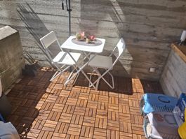 IKEA Bodenrost Akazie 45 st. + Teilschnitte 30x30cm (4qm)