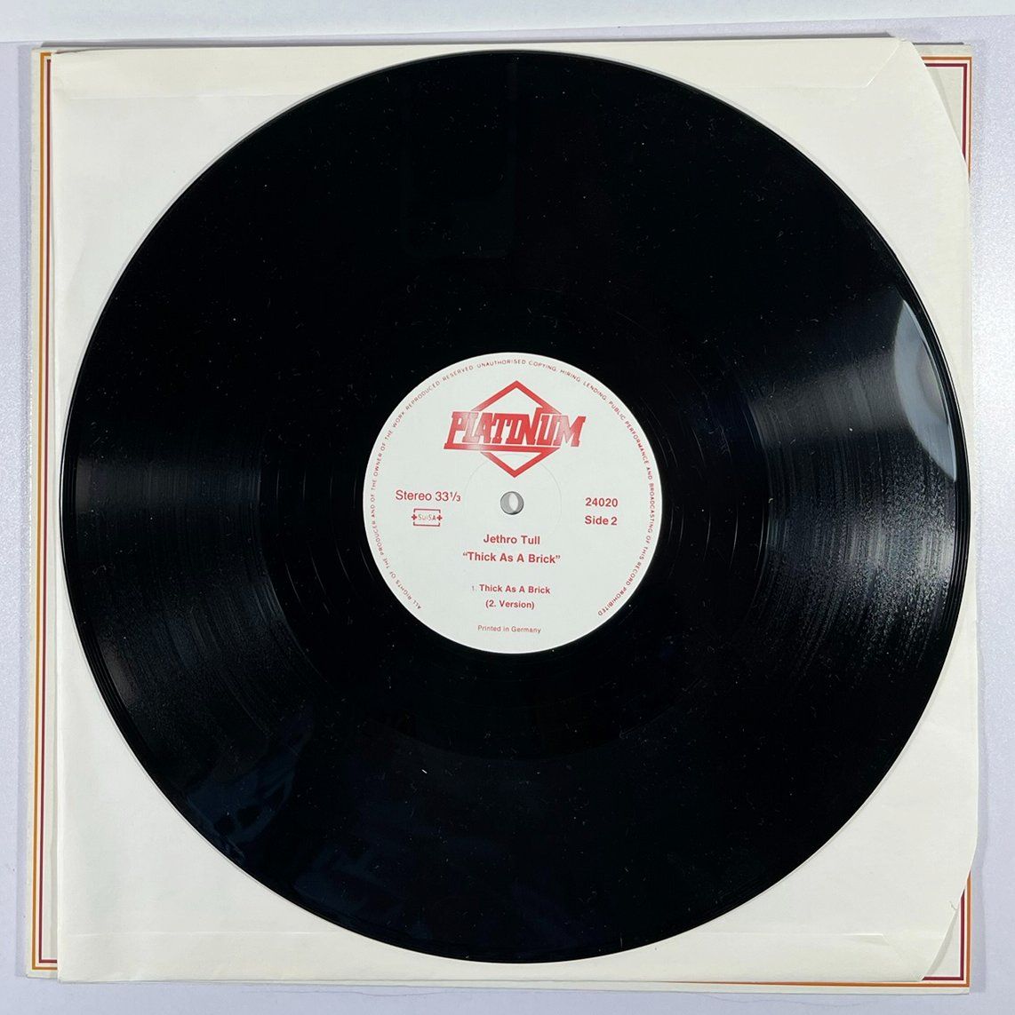 Dischi in vinile: LP: JETHRO TULL - Thick  As A Brick (Maxi CH-Version 1985) – Nuovo (secondo la descrizione) da Frenkendorf venduto da Yard-Sale-2000 3
