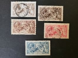 1913-18, Großbritannien - Freimarkenausgabe