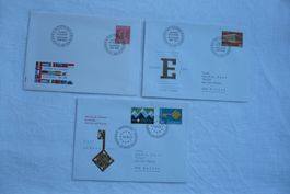 1968 - 69 Europatag 3 Belege