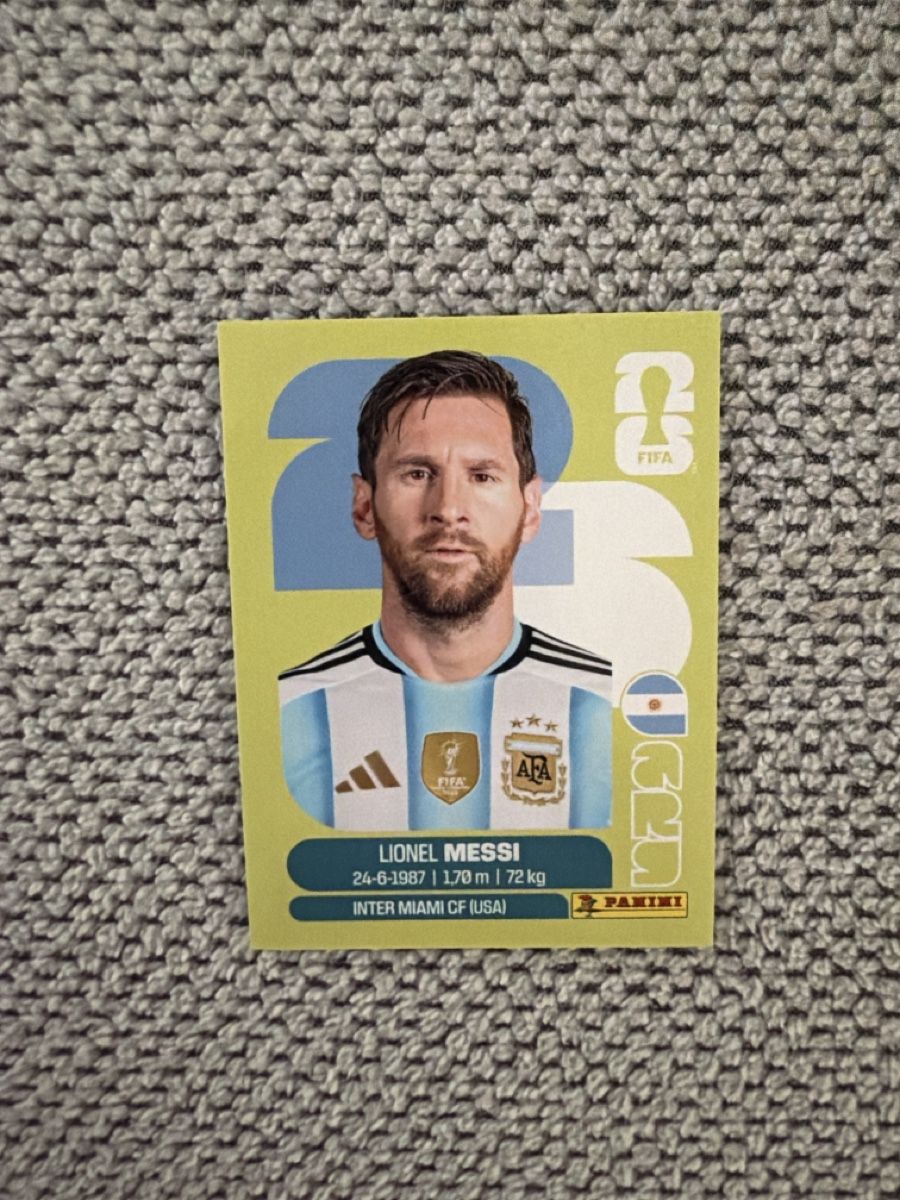Panini Album: Messi Fifa Panini – Nuovo (secondo la descrizione) da Zug venduto da Rokina