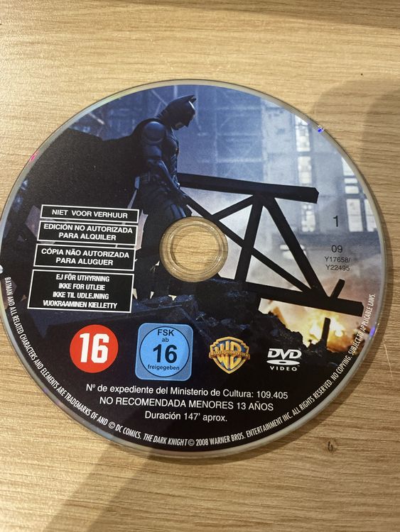 DVD The Dark Knight / Der Dunkle Ritter (2008) (Gebraucht) in Sargans ...