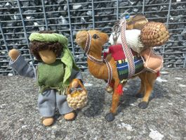 Schwarzenberger Krippenfiguren, Junge mit Kamel